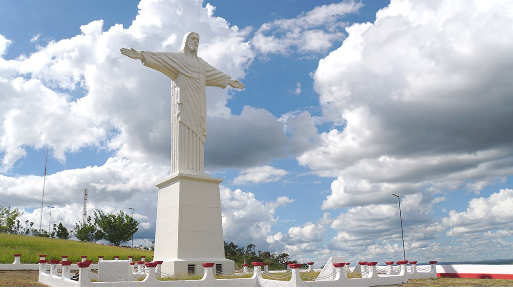Cristo redentor passa por melhorias para a semana santa