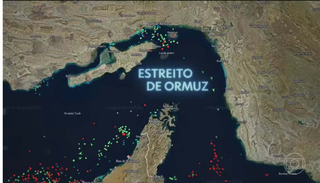 Estreito de Ormuz enfrenta paralisação quase total, e Irã alerta para ameaça de minas navais