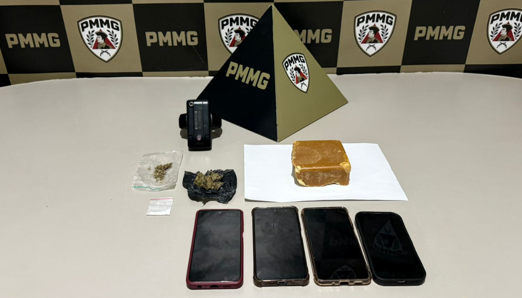Foragido da Justiça foge da PM na BR-365, provoca acidente, resiste à abordagem e é preso com drogas