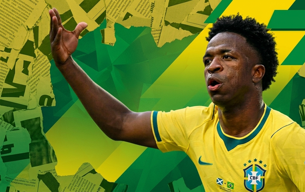 Imprensa internacional destaca vitória do Brasil, atuação de Vini Jr. e volta de Neymar