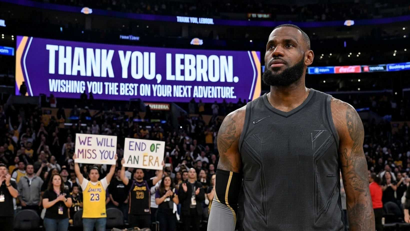 LeBron James deixa Lakers após oito anos e vai atuar por outra equipe na NBA