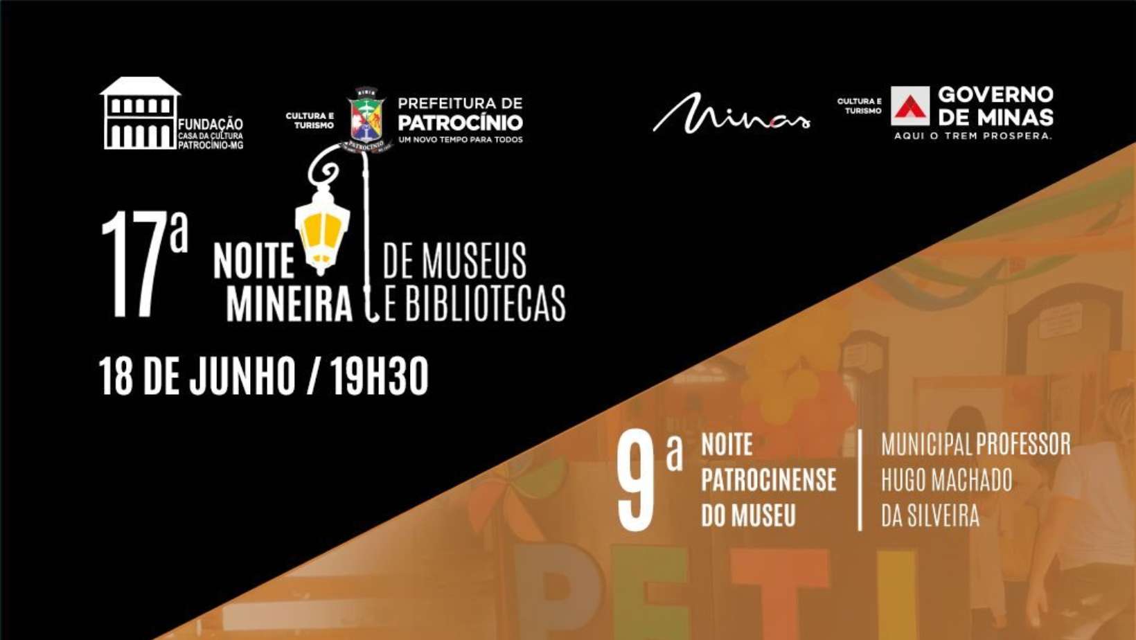 Museu Municipal recebe programação cultural da 17ª Noite Mineira de Museus e Bibliotecas