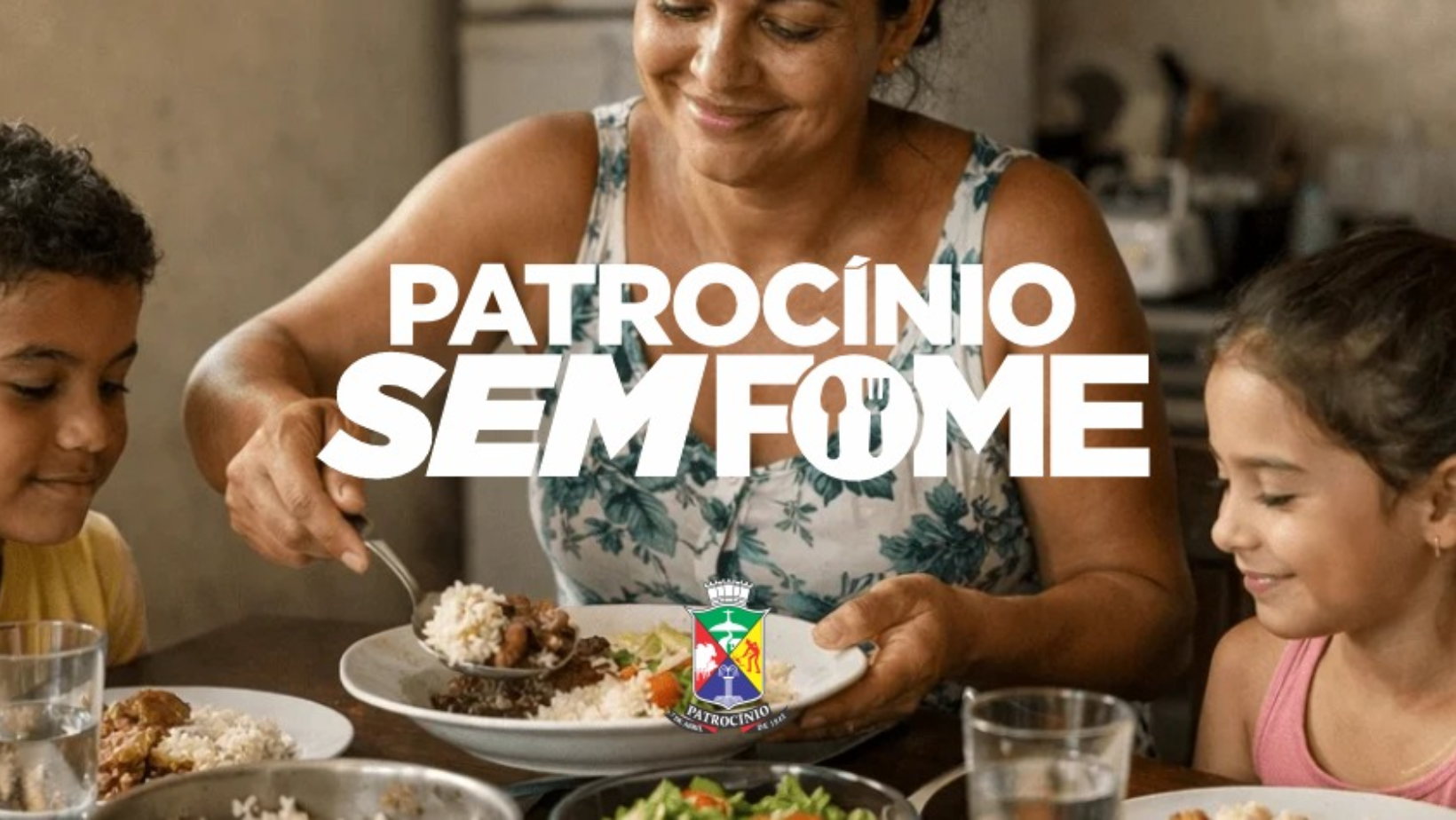 Programa Patrocínio Sem Fome garantirá auxílio alimentar para famílias em situação de vulnerabilidade