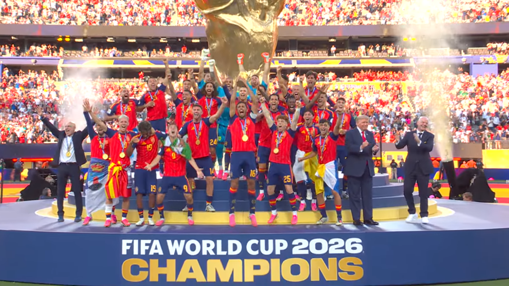 Espanha vence a Argentina e conquista o título da Copa do Mundo de 2026