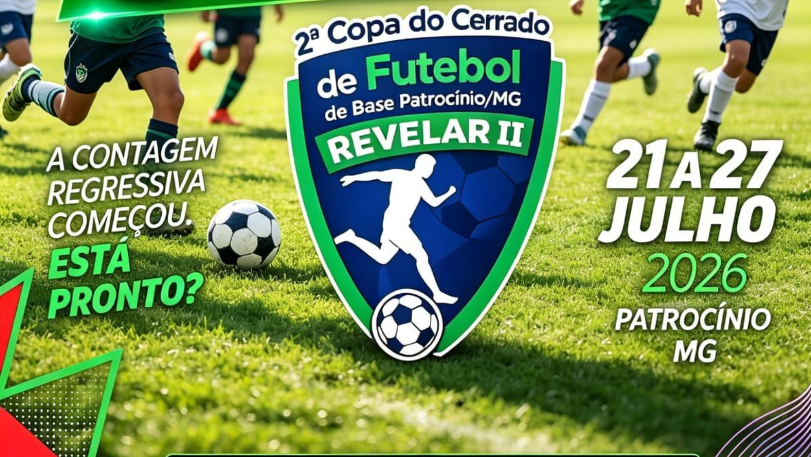 Patrocínio recebe a 2ª Copa do Cerrado de Futebol de Base e será palco de uma das maiores competições da modalidade em Minas Gerais