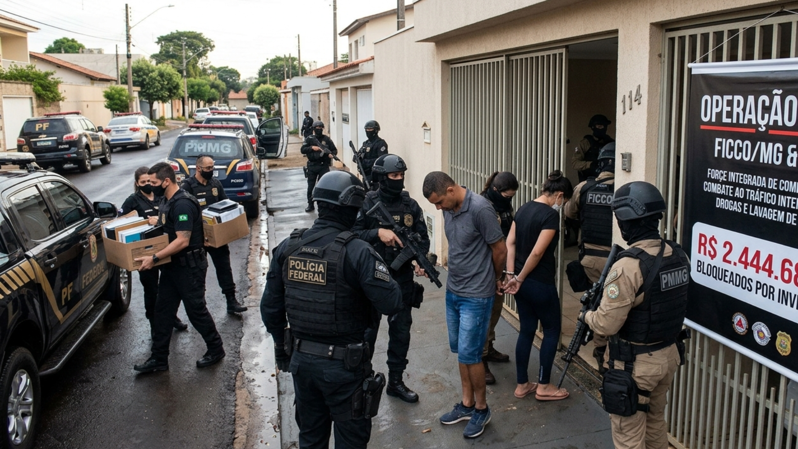 Operação Tekel combate tráfico interestadual de drogas e bloqueia até R$ 2,4 milhões por investigado