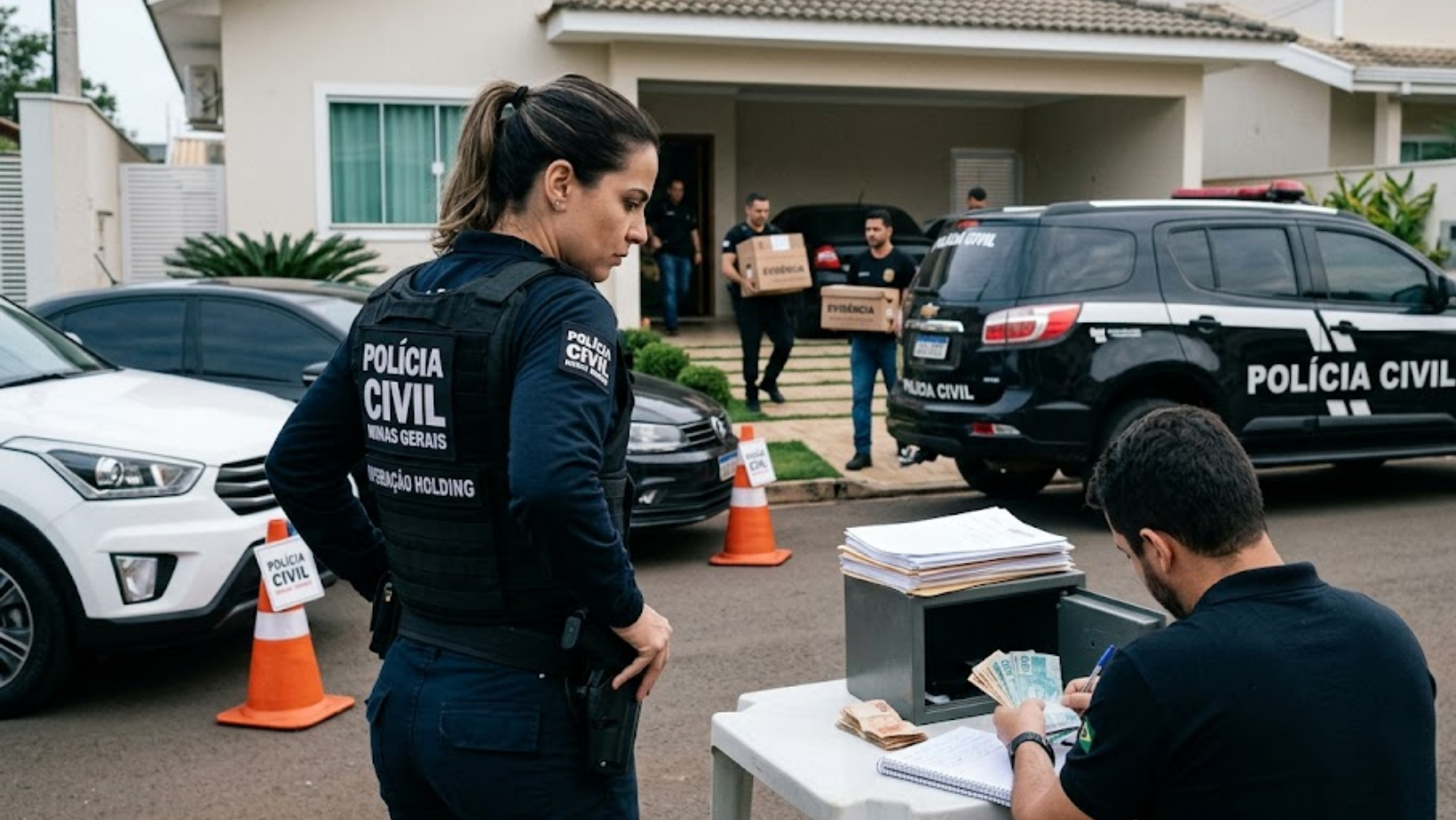 Operação da Polícia Civil investiga grupo suspeito de movimentar R$ 23 milhões com tráfico e lavagem de dinheiro