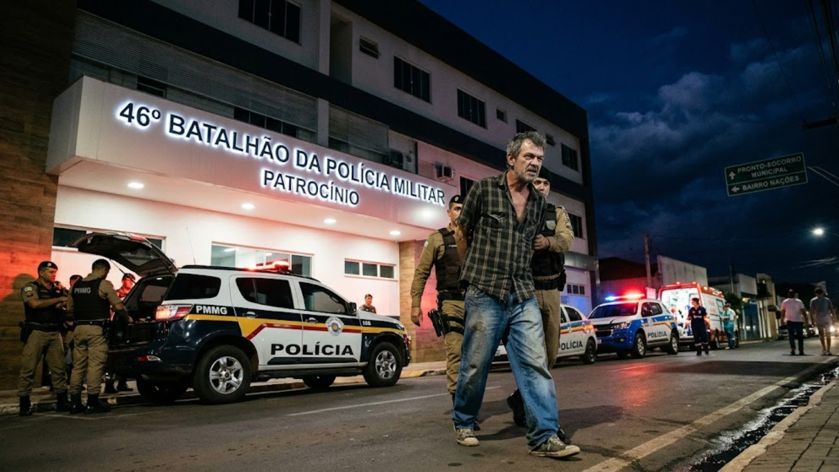 Homem é preso após ameaçar a própria mãe de morte em Patrocínio