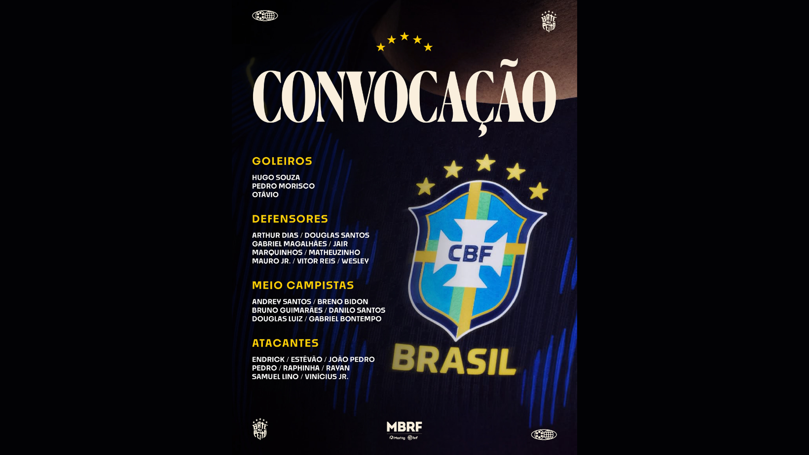 Ancelotti inicia novo ciclo na Seleção com convocação repleta de novidades
