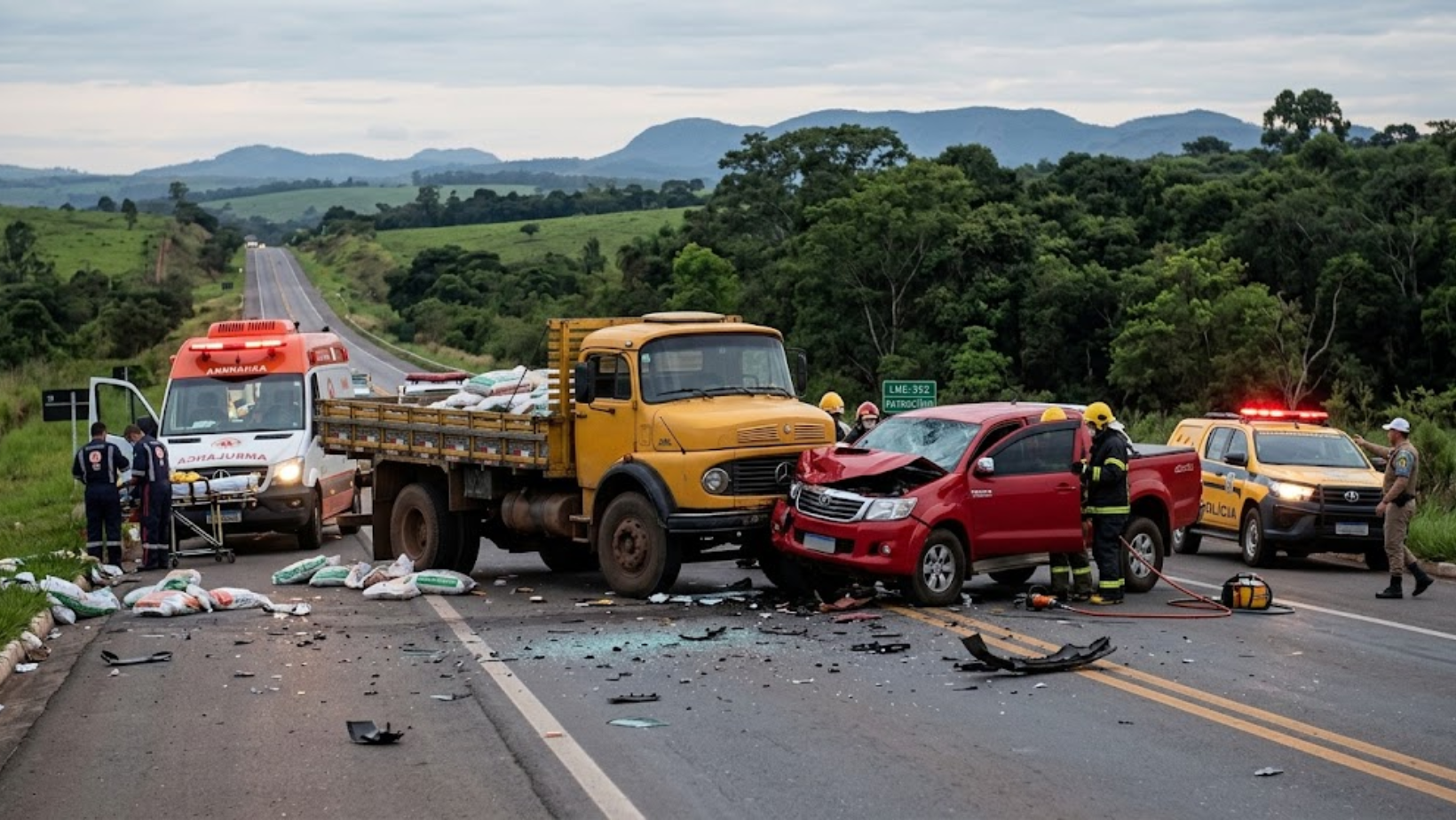 Jovem patrocinense morre após grave acidente na LMG-352