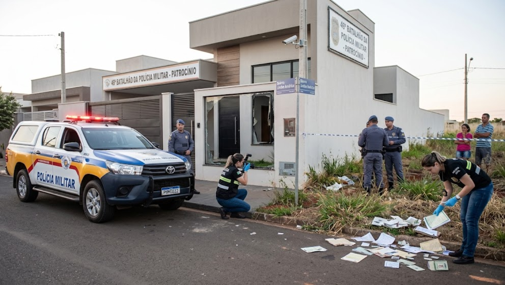 Residência é furtada durante ausência dos moradores em Patrocínio