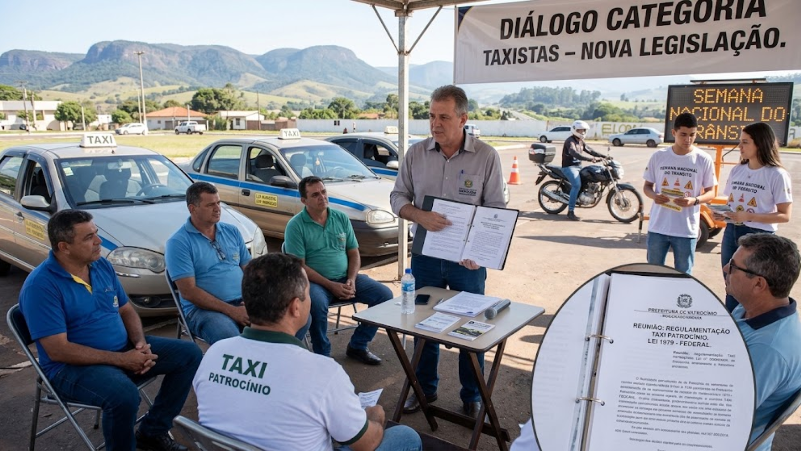Taxistas cobram novas regras para a atividade em Patrocínio